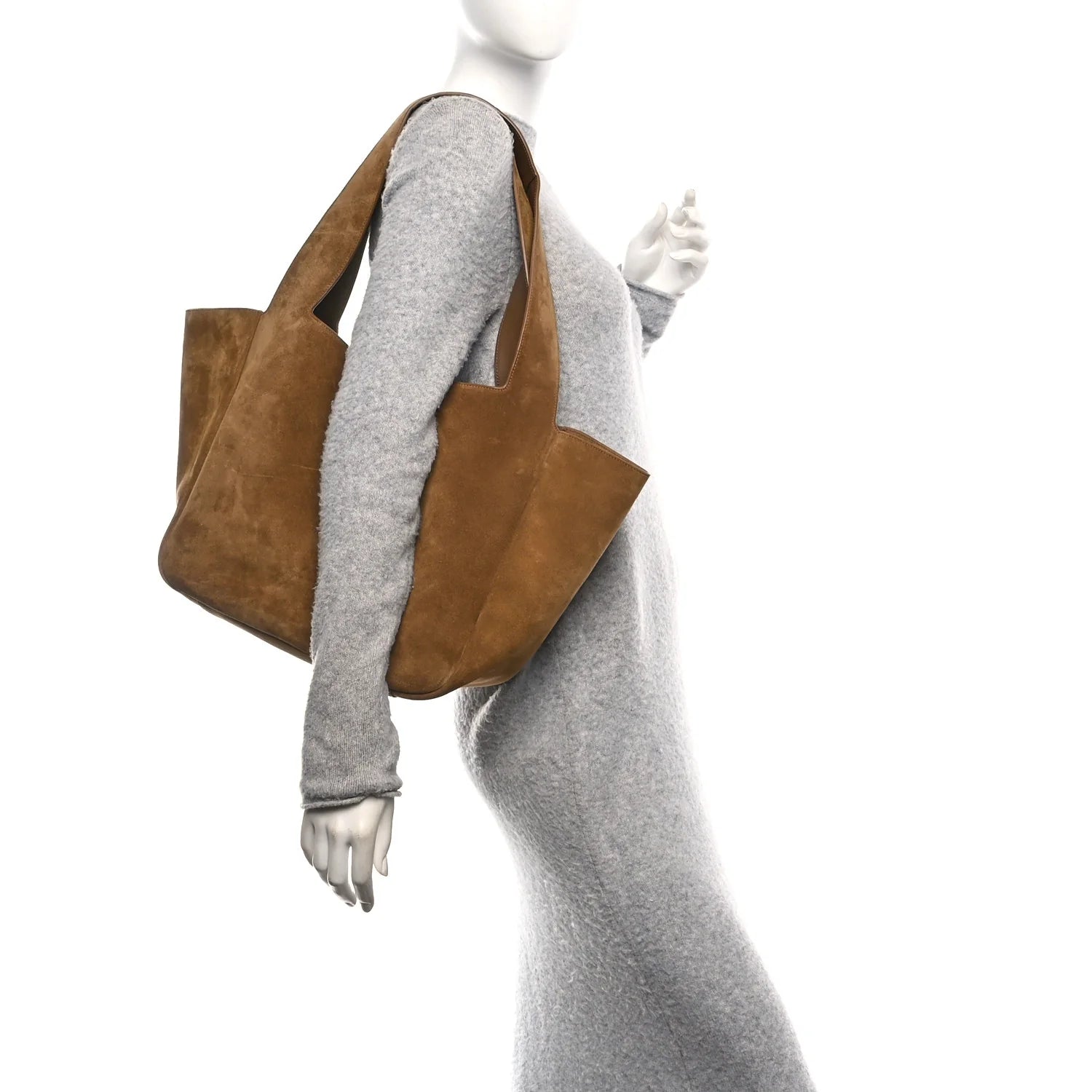 Suede Bea Tote Golden Leaf