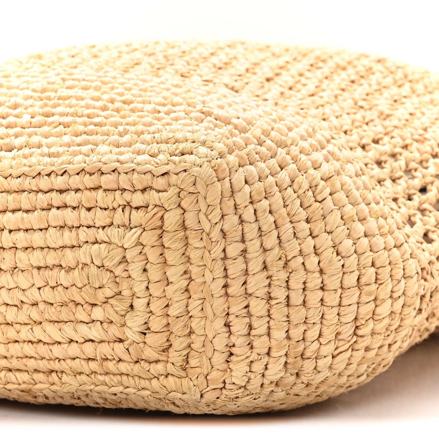 Raffia Icare Shopping Tote Natural
