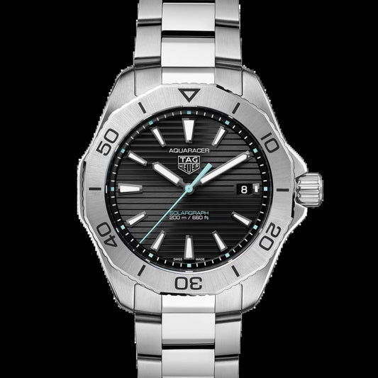 Unworn  Aquaracer Professional 200 Solargraph, Stainless Steel, 40Mm, Ref# WBP1114.BA0000, Box & Papers