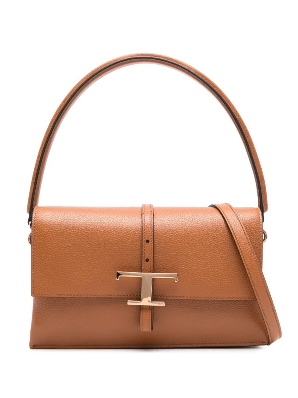 LEATHER T TIMELESS MINI FLAP BAG