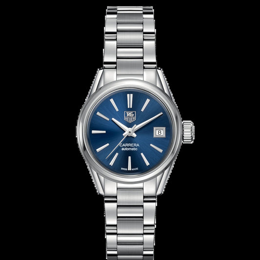 Unworn  Carrera, Stainless Steel, 28Mm, Ref# WAR2419.BA0776, Box & Papers