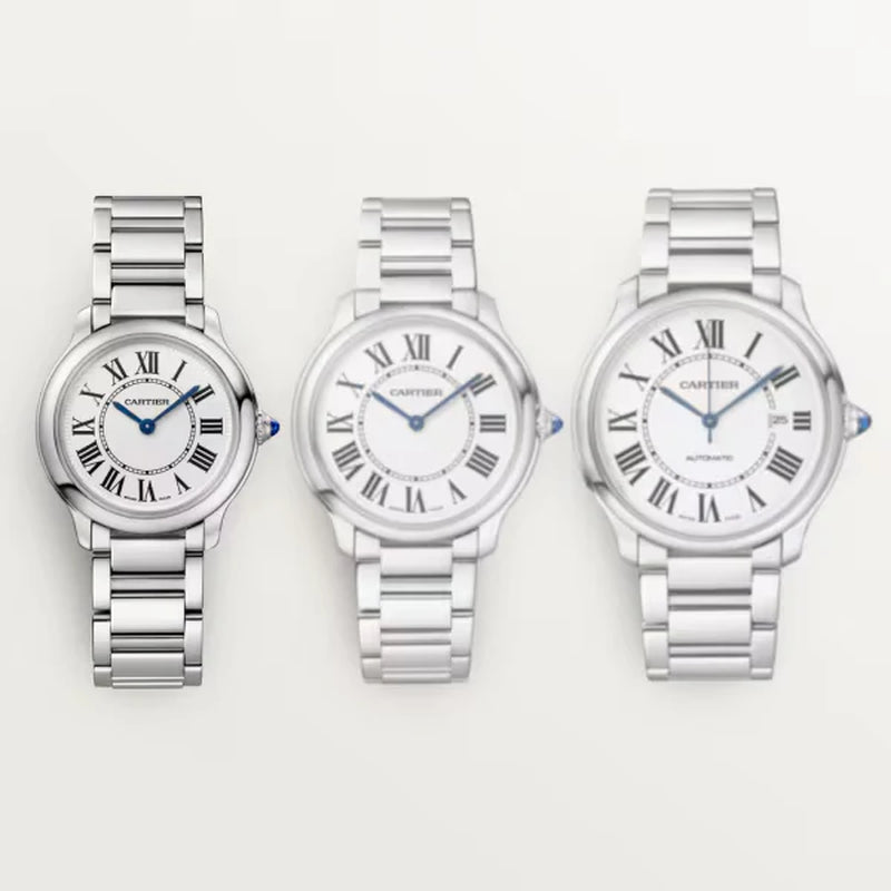 Unworn  Ronde Must De , Stainless Steel, 29Mm, Ref# WSRN0033, Box and Papers