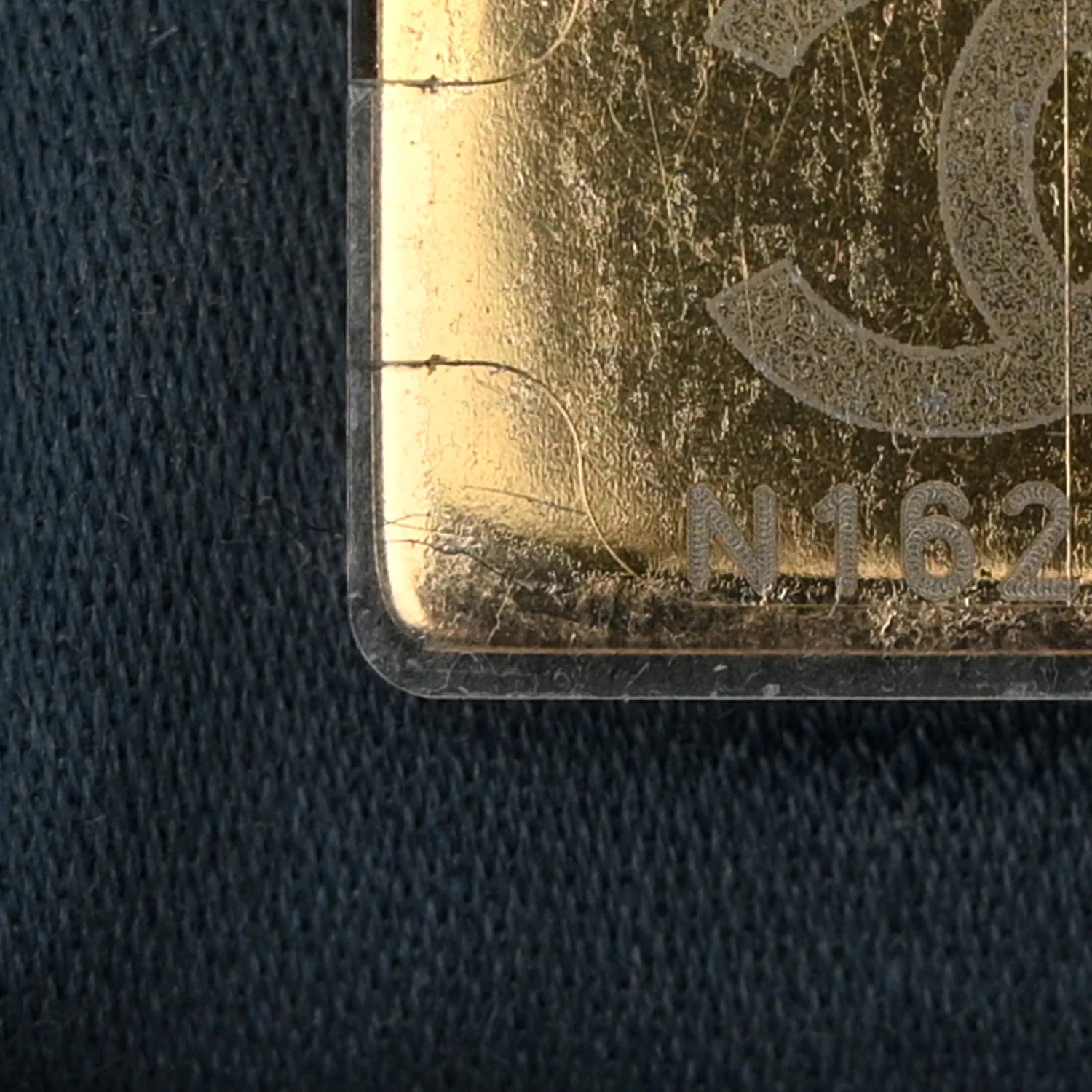 Suede Quilted Small  25 Handbag Blue