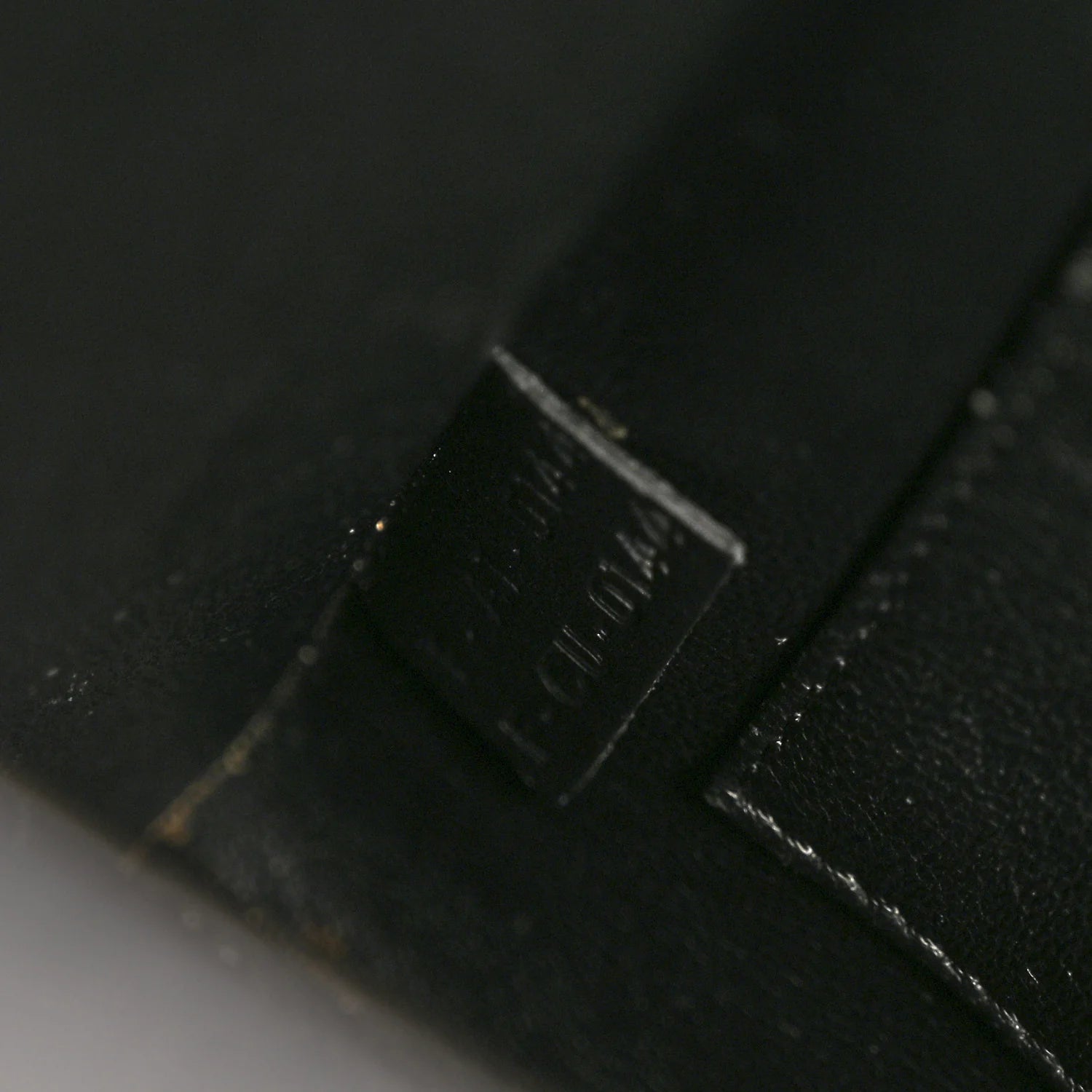 Smooth Calfskin Nano Luggage Black