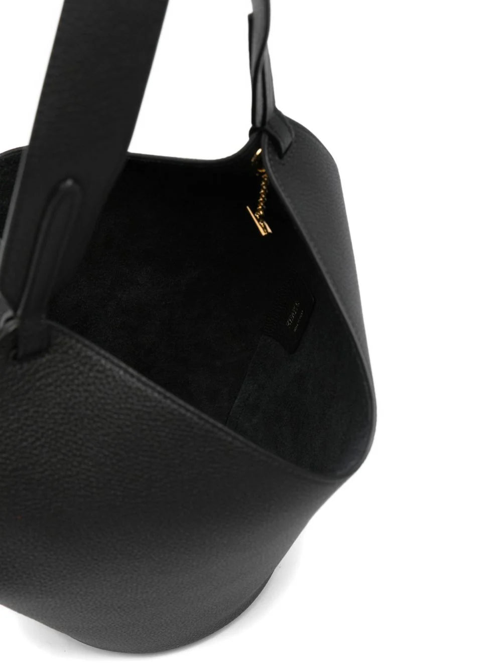 LOTUS MINI LEATHER BUCKET BAG