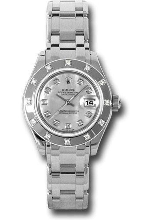 Rolex Datejust Pearlmaster Watch: 80319 Md