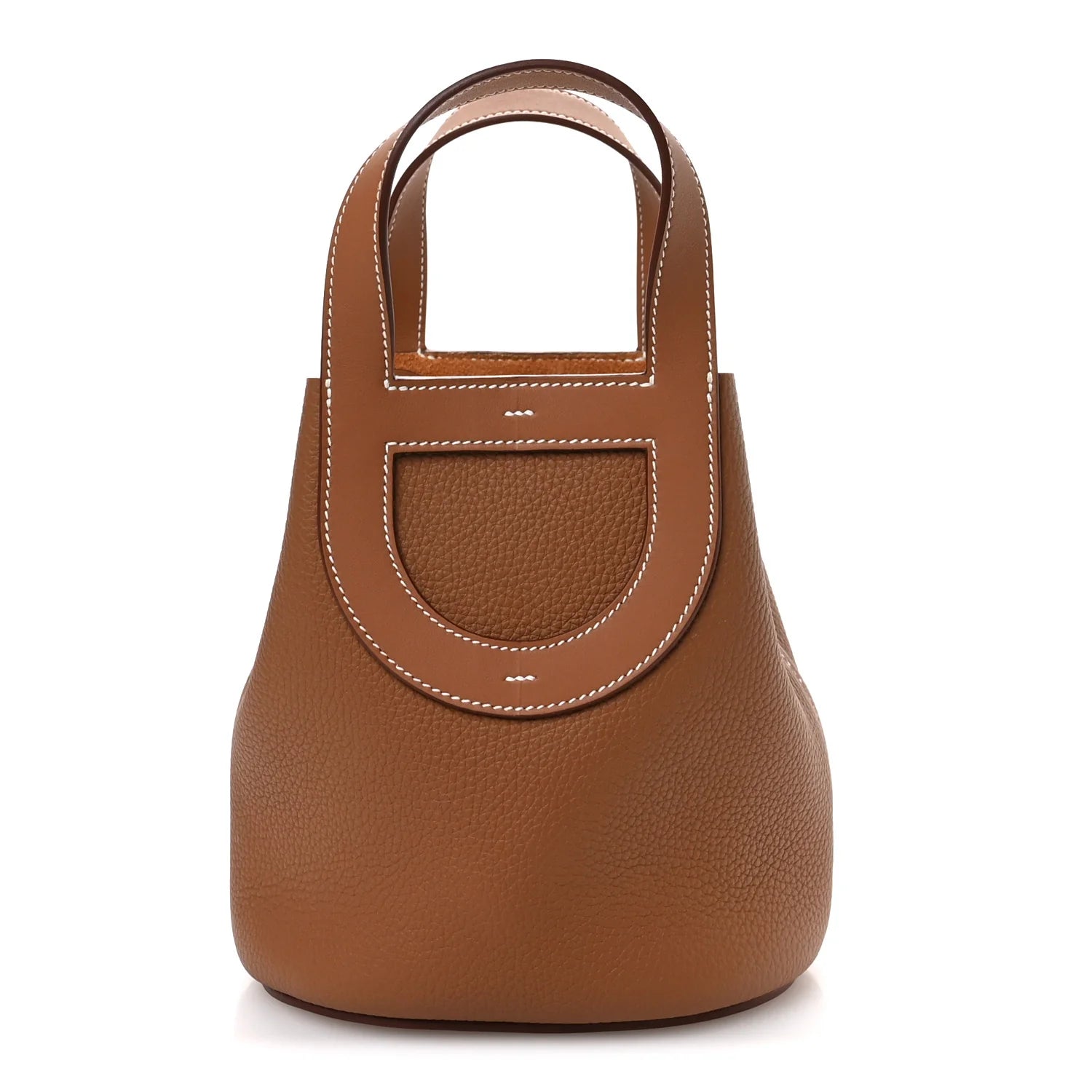 Taurillon Clemence Swift In-The-Loop 18 Bag Gold