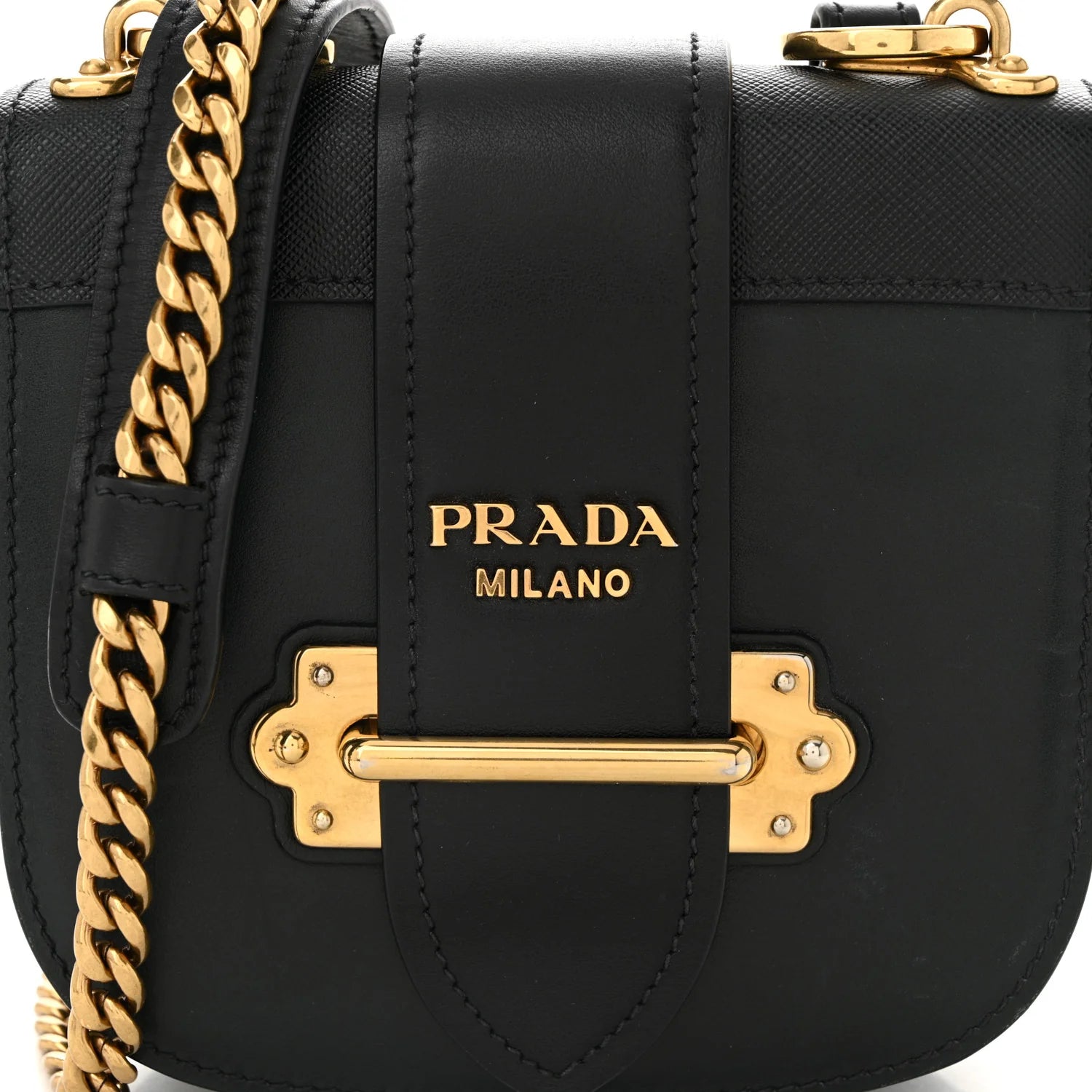 City Calf Saffiano Cahier Crossbody Bag Green