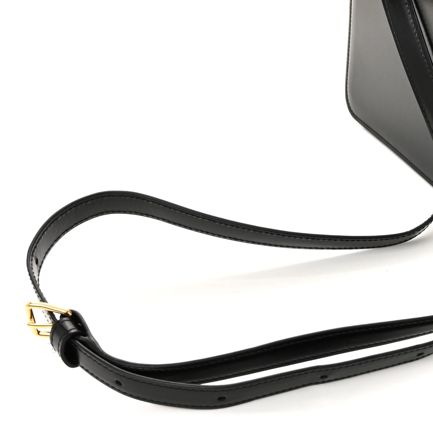 Shiny Calfskin Teen Triomphe Black