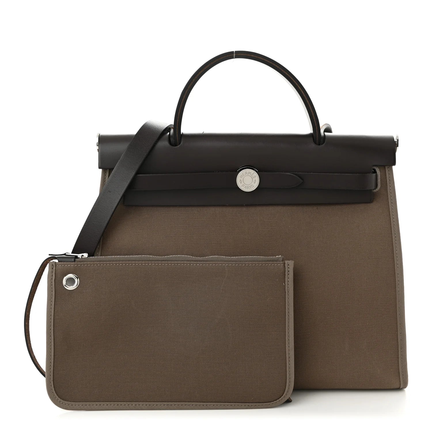 Vache Hunter Toile Herbag Zip 31 PM Etoupe Ebene