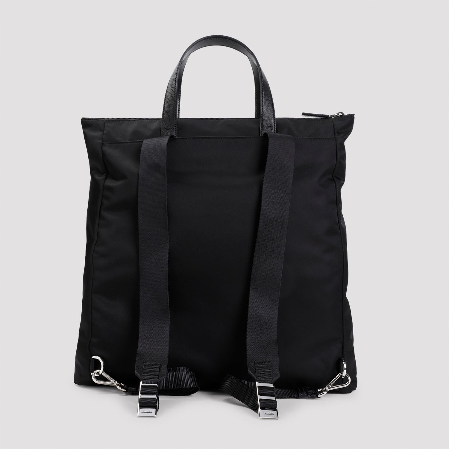 LOGO DETAIL RE-NYLON BACKPACK