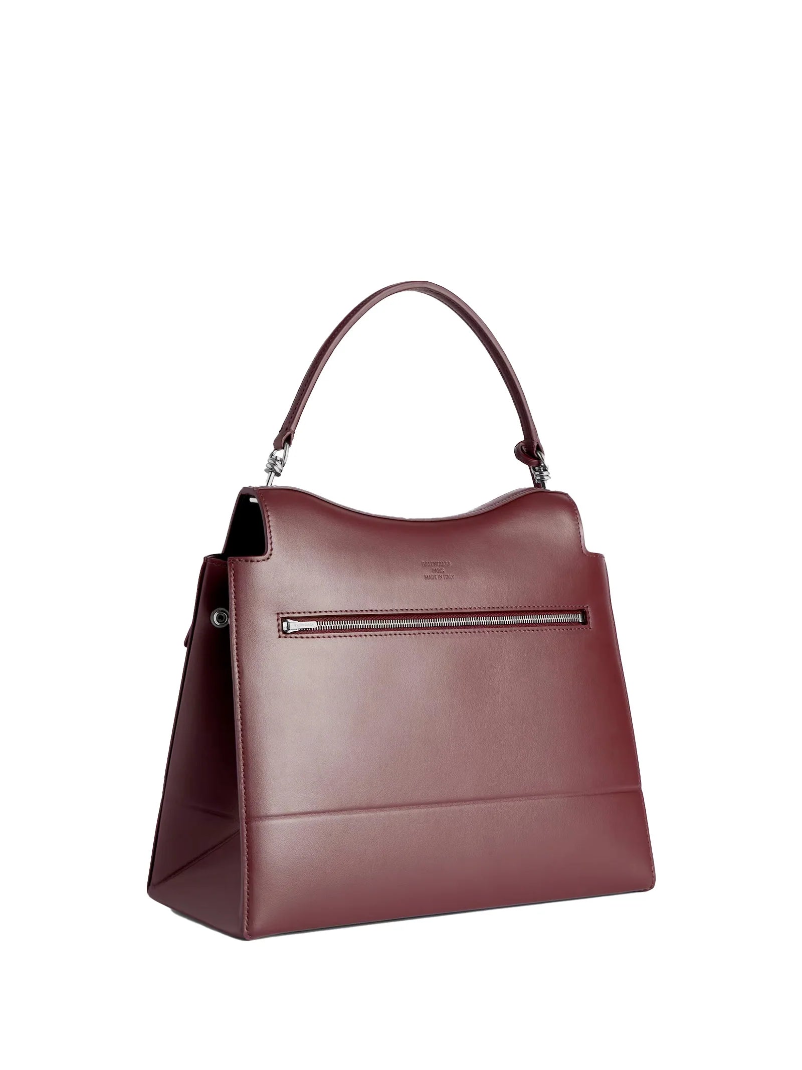 DARK BURGUNDY CALF LEATHER BAGS