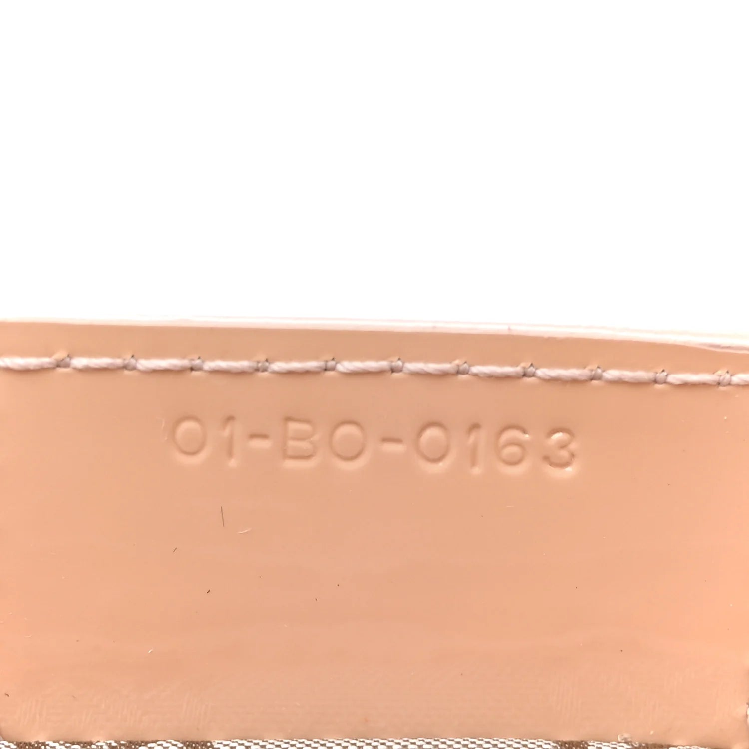 Patent Cannage Medium Lady Dior Beige