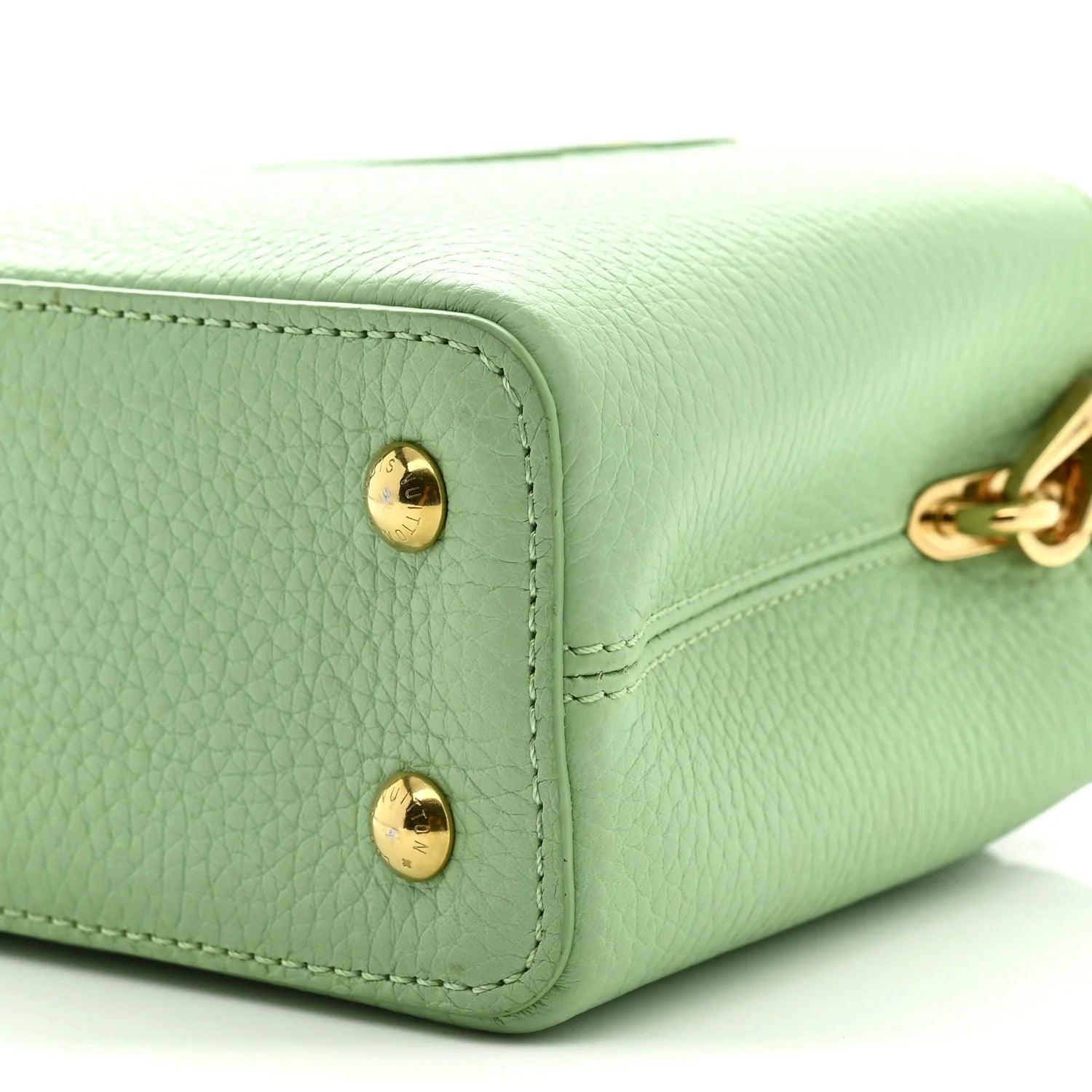 Taurillon Mini Capucines Vert Pomme