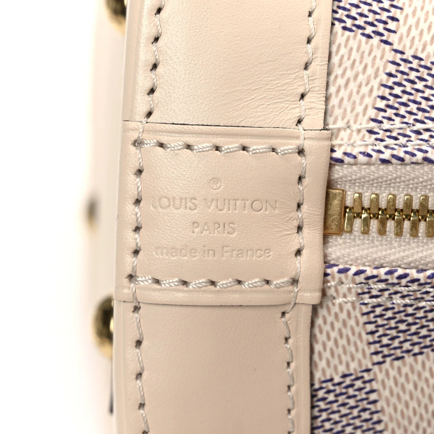 Damier Azur Braided Alma BB