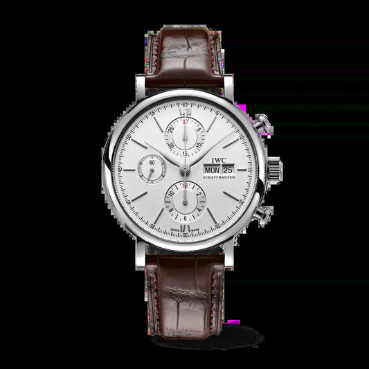 Unworn  Portofino Chronograph, Stainless Steel, 42Mm, Ref# IW391027, Box and Papers
