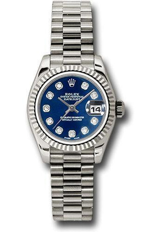 Rolex Lady Datejust 26Mm Watch 179179 Bdp