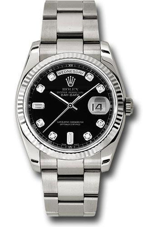 Rolex Day-Date 36Mm Watch 118239 Bkdo
