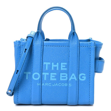 Grained Calfskin Mini the Tote Bag Scuba