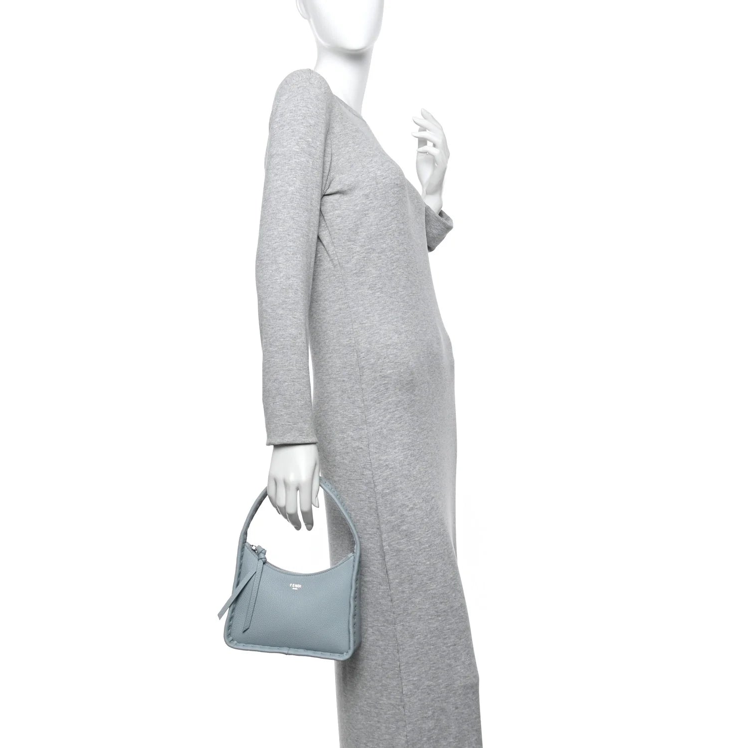 Cuoio Roma Sellerissima Nappa Sintetica Tape Stitch Mini Fendessence Shoulder Bag Anice