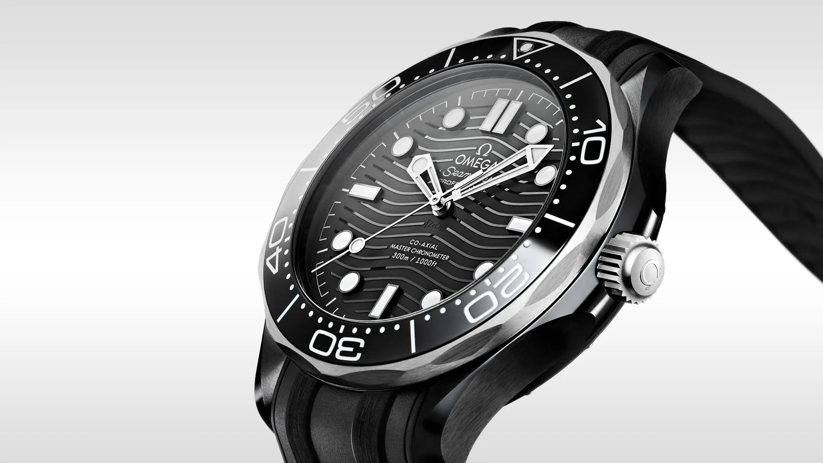 Seamaster Professional Diver 300M Co-Axial Master Chronometer 43,5Mm, Black Ceramic, 43,5Mm, Ref# 210.92.44.20.01.001
