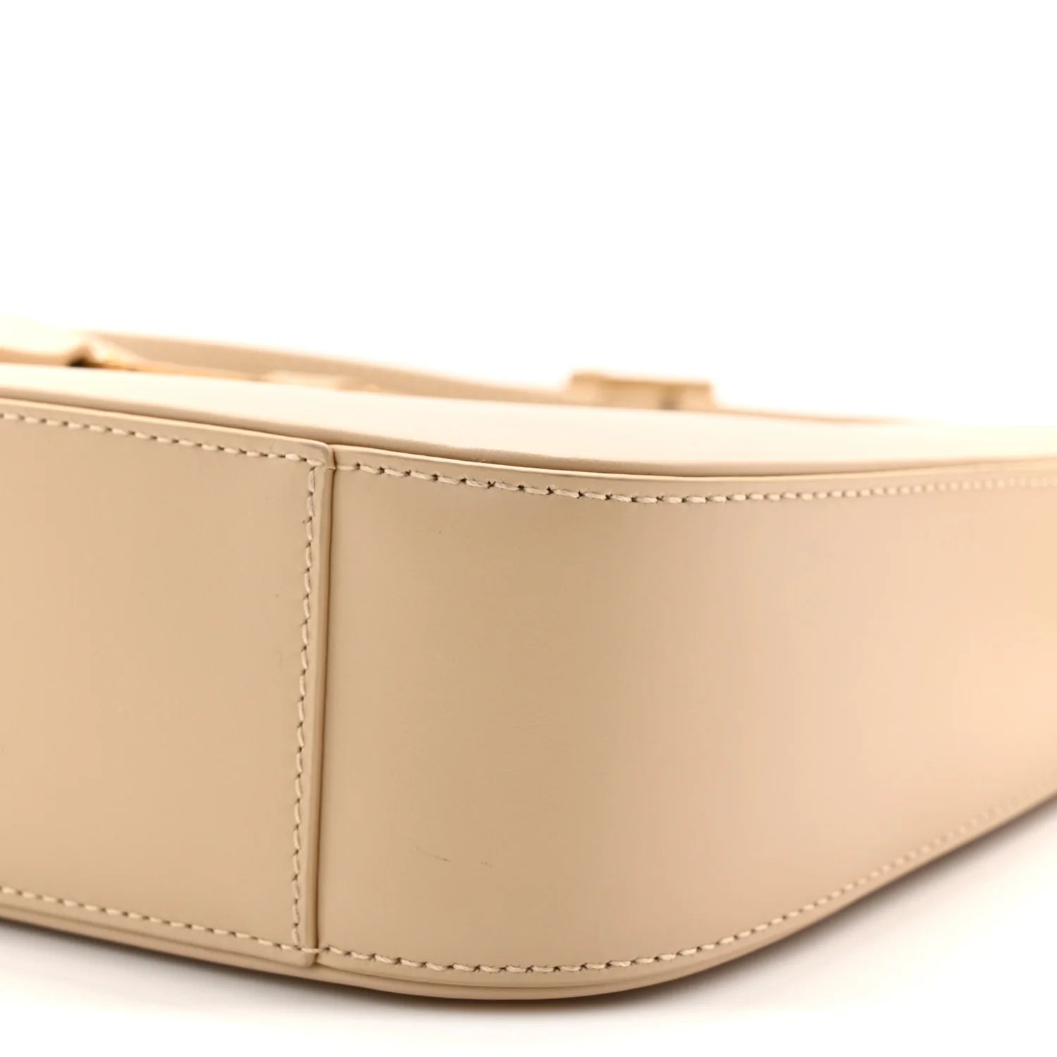 Smooth Calfskin Le 5 a 7 Hobo Dark Beige