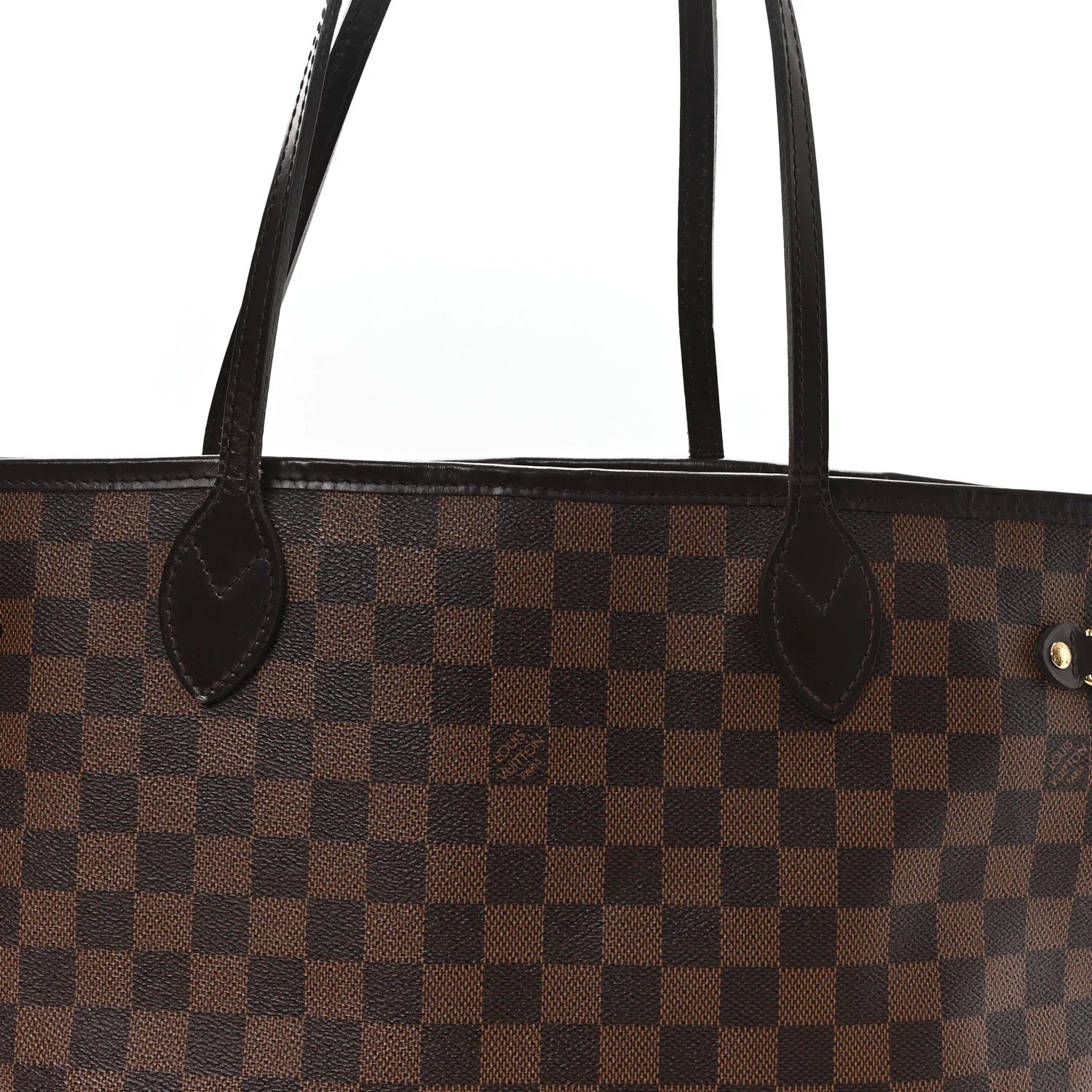 Damier Ebene Neo Neverfull MM Rose Ballerine