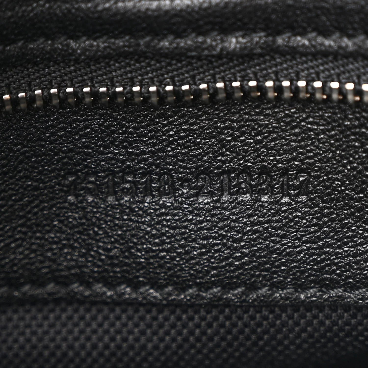 Sakai Be Green Calfskin Diagonal Stitched Small Blondie Tote Black