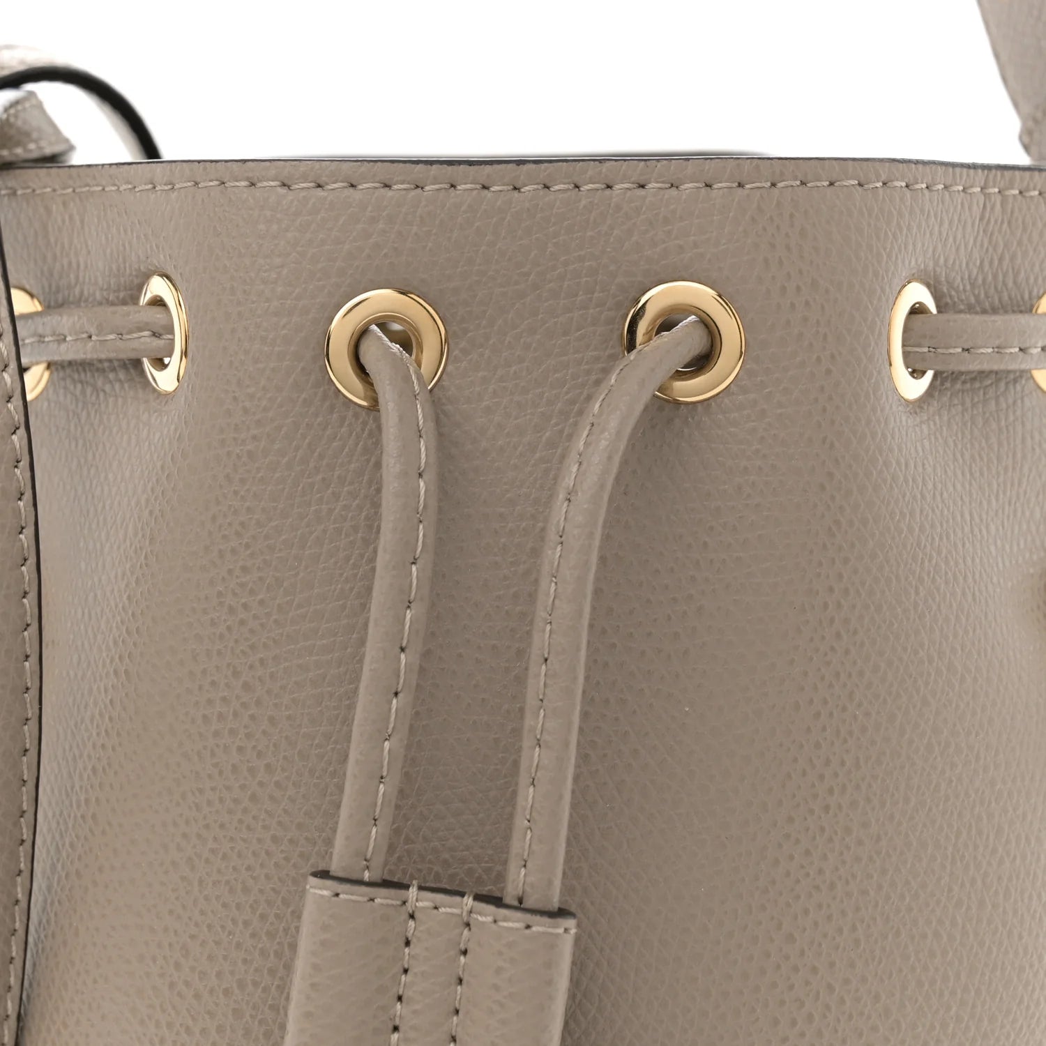 Vitello Cruise F Is  Mini Mon Tresor Bucket Bag Tortora