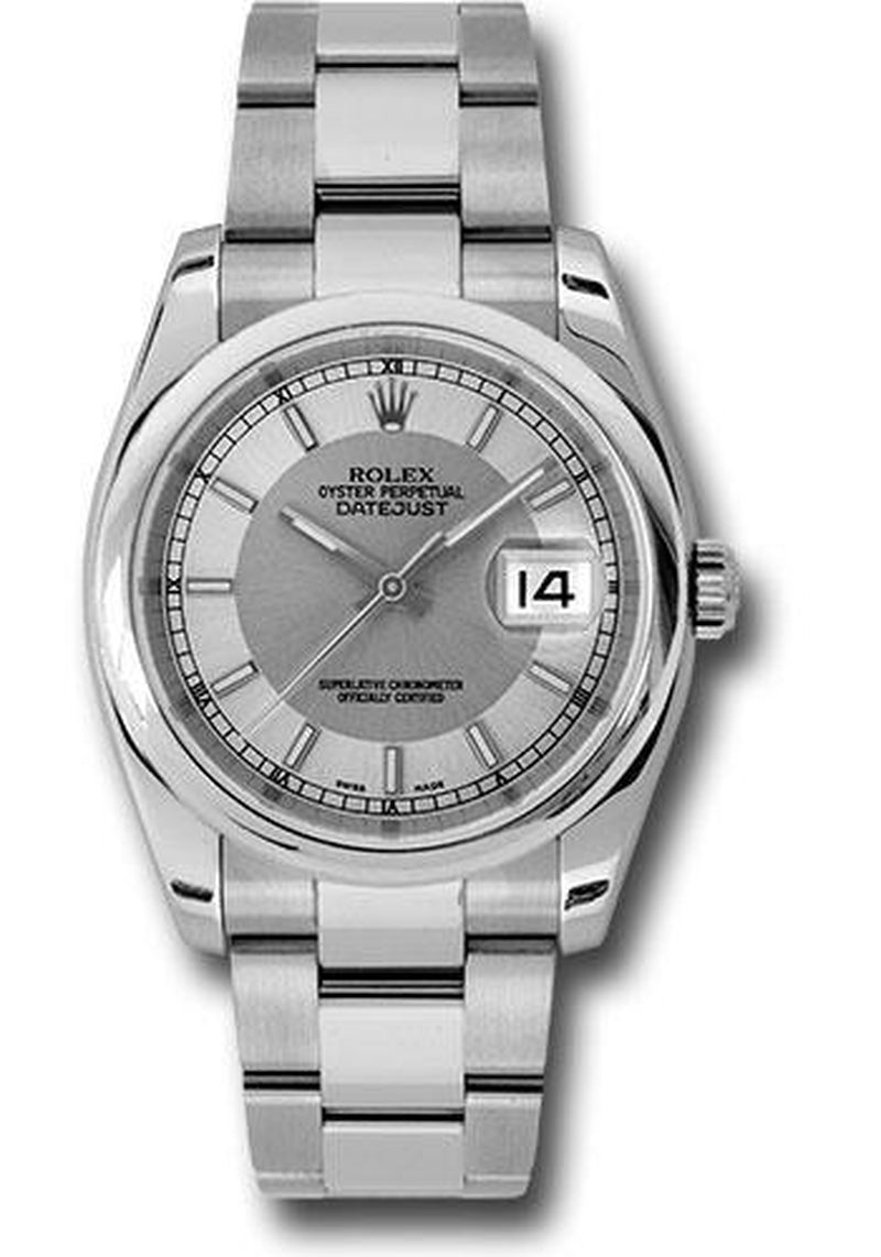 Rolex Datejust 36Mm Watch 116200 Stsiso