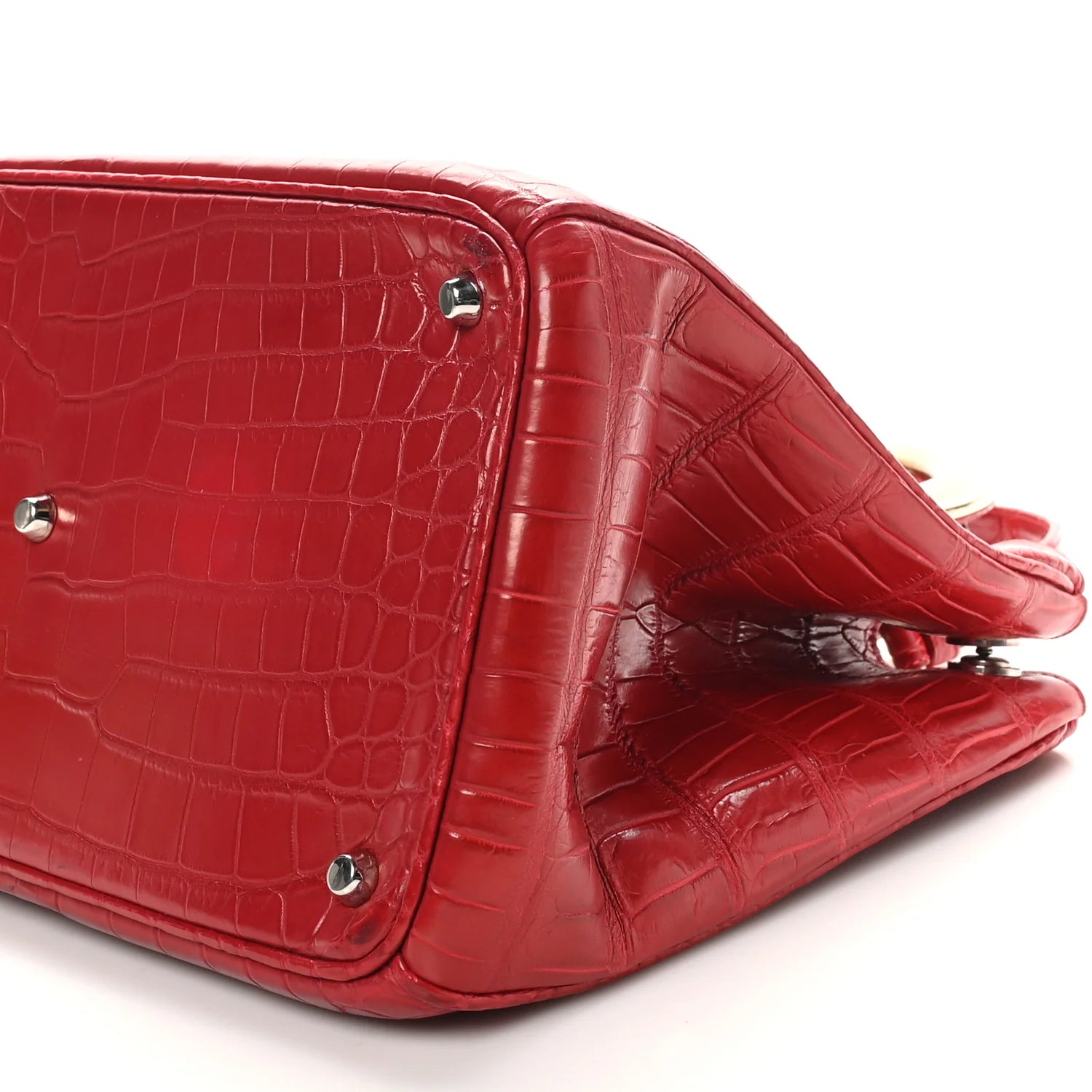 Crocodile Large Diorissimo Red