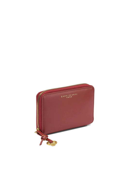 RED LEATHER WALLET