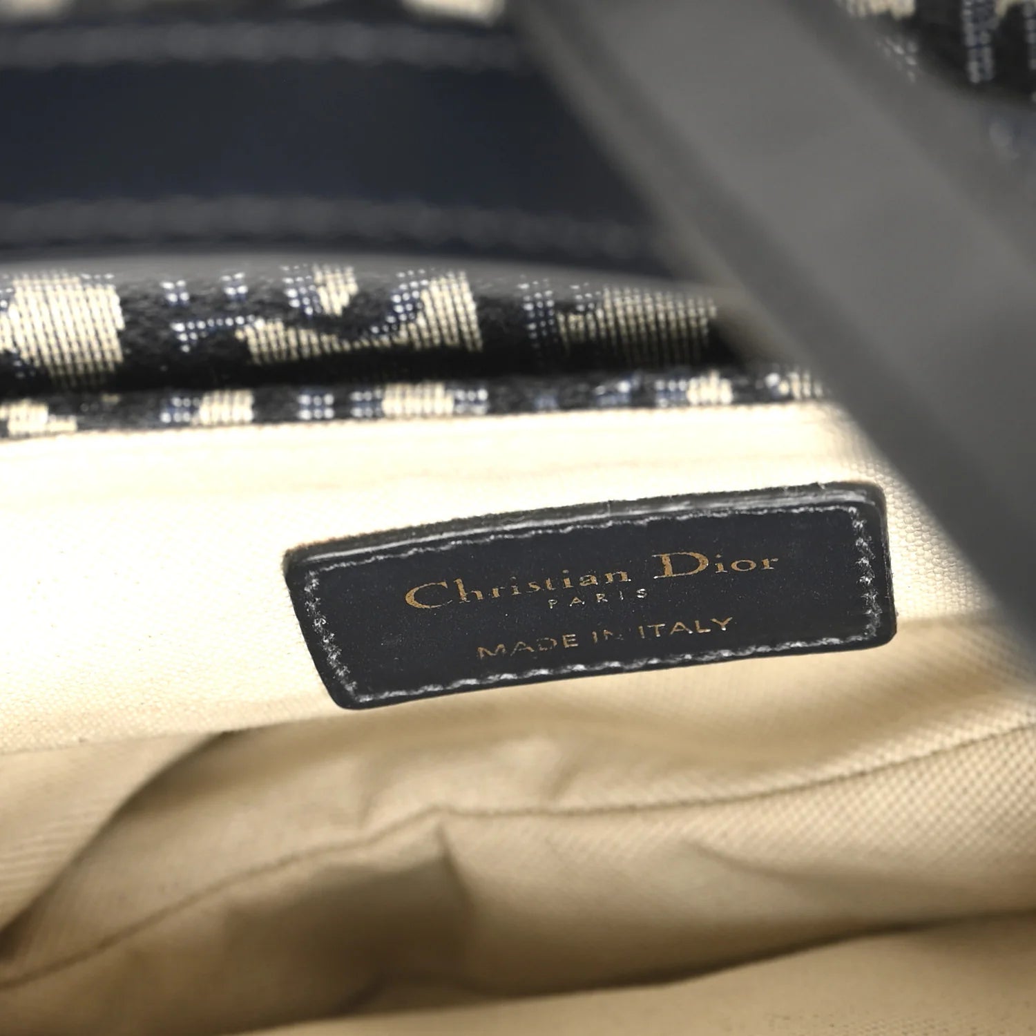 Oblique Mini Saddle Bag Blue