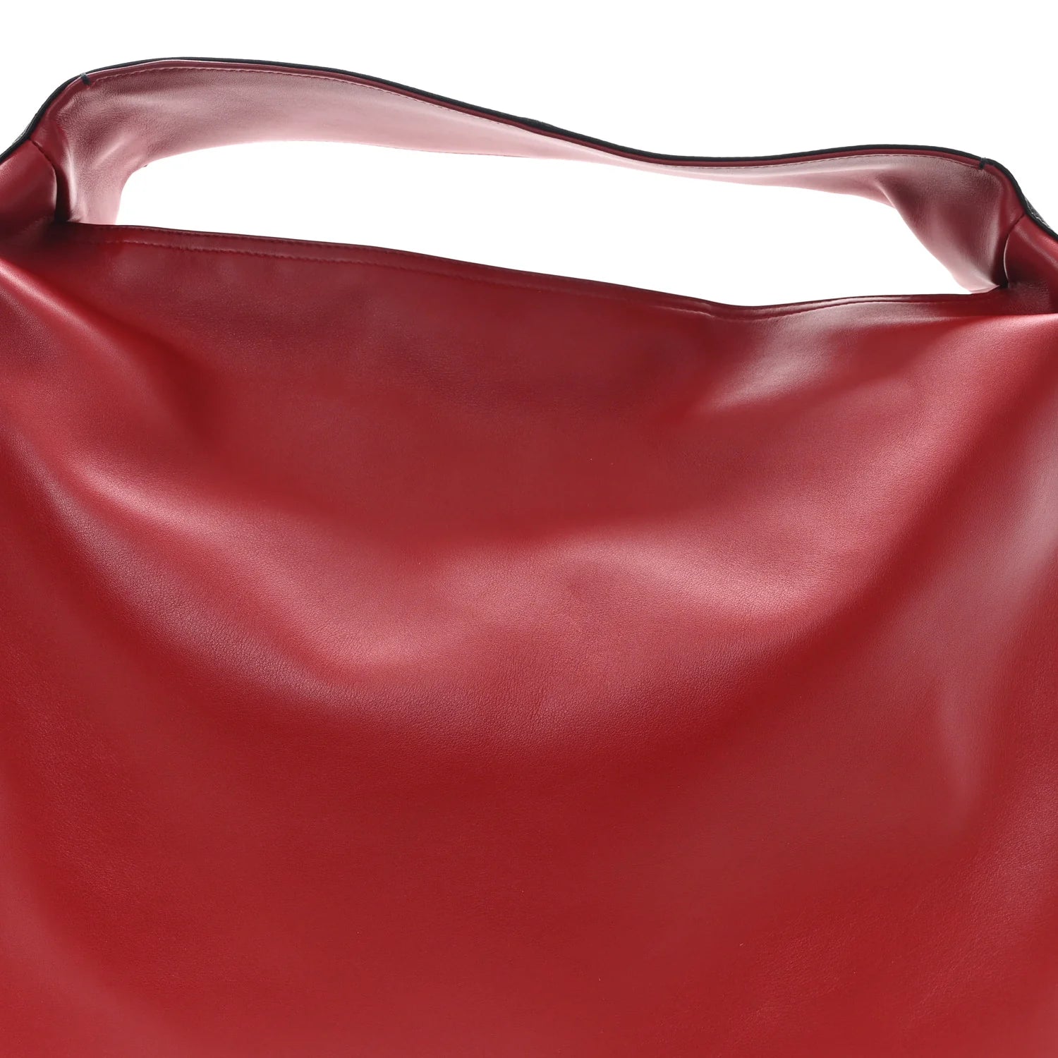 Silky Calfskin Large Hop Rosewood Space Lapilli