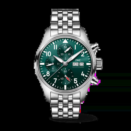 Unworn  Pilot'S Watch Chronograph 41, Stainless Steel, 41Mm, Ref# IW388104, Box and Papers