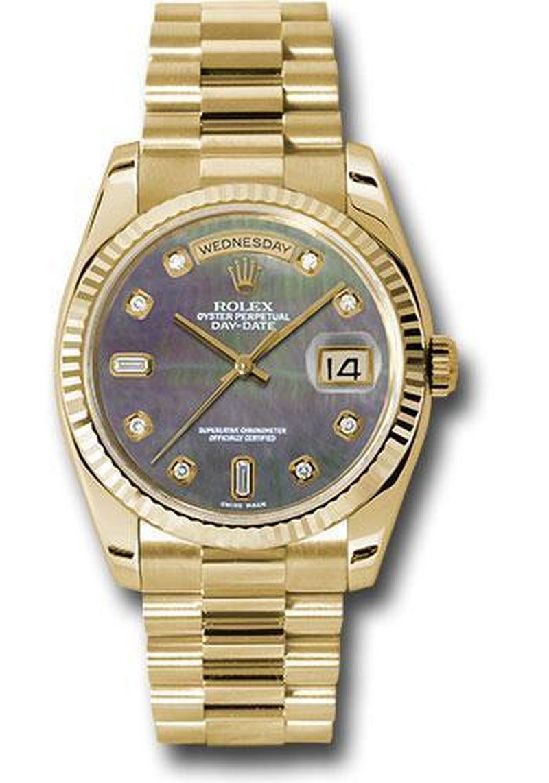 Rolex Day-Date 36Mm Watch 118238 Dkmdp