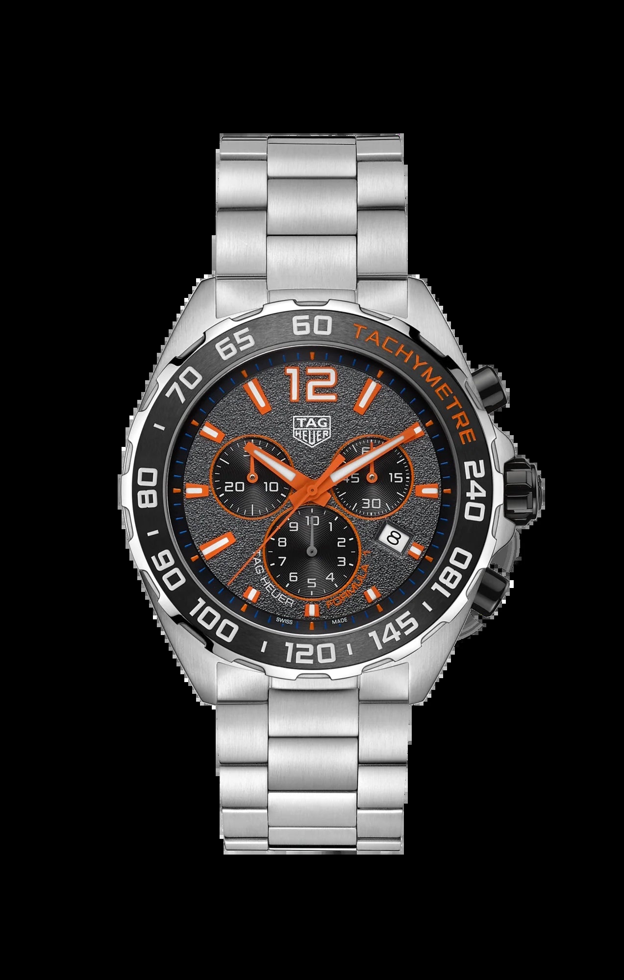 Unworn  Formula 1 Chronograph, Stainless Steel, 43Mm, Ref# CAZ101AH.BA0842, Box & Papers