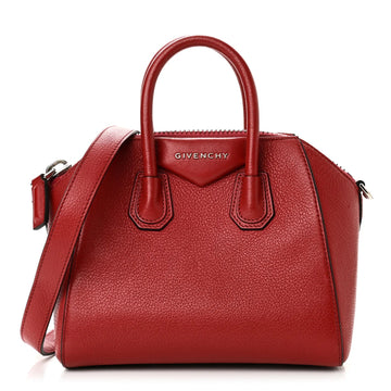 Sugar Goatskin Mini Antigona Red