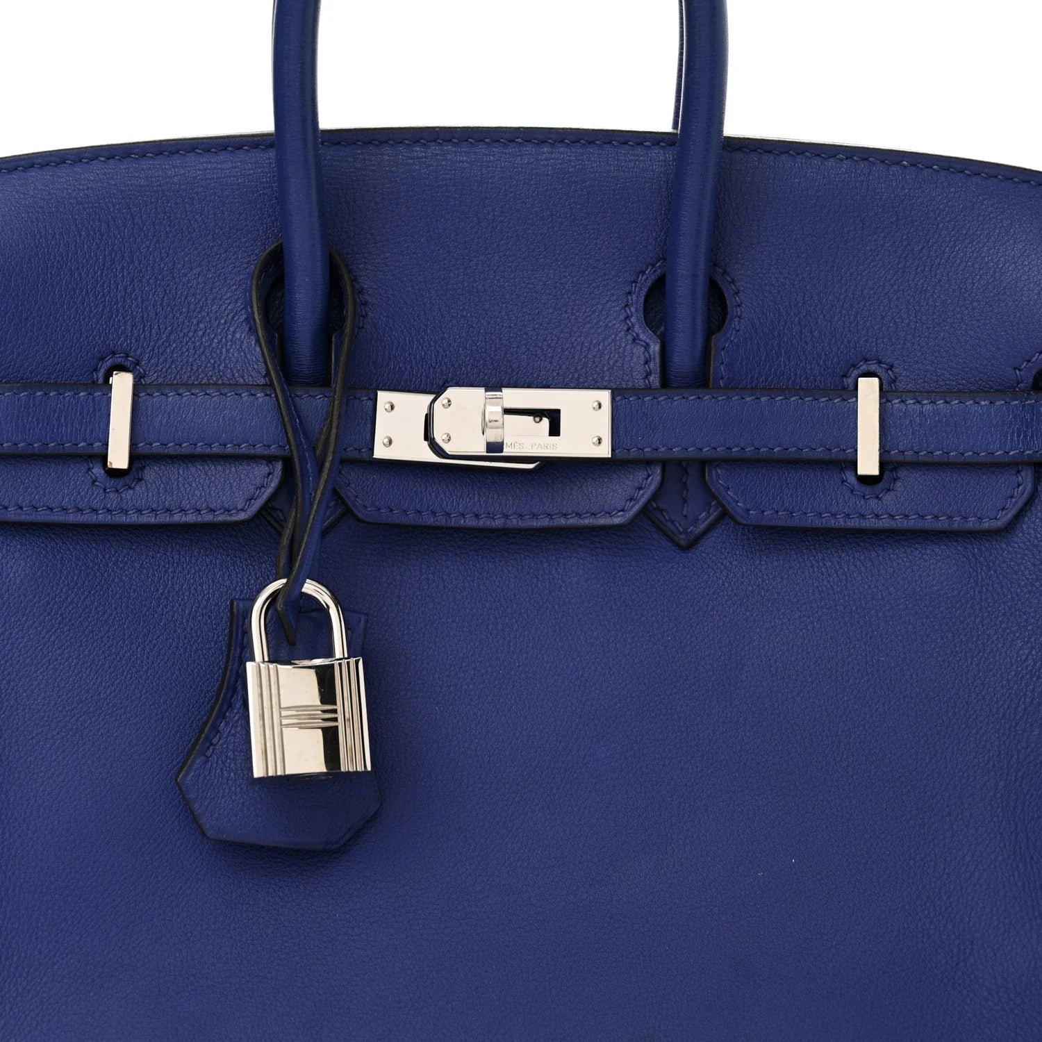Swift Birkin 25 Bleu Electrique
