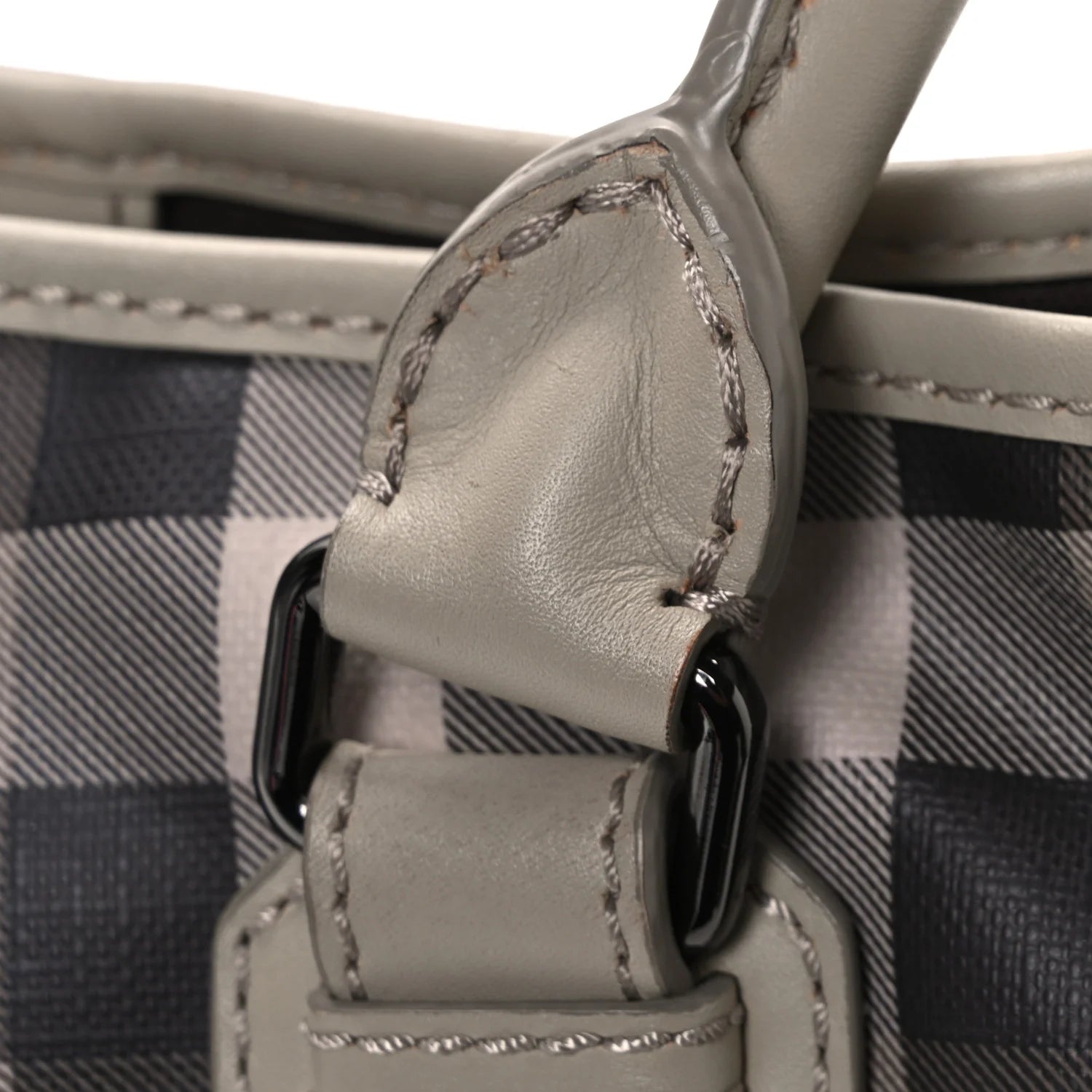 Smoked Check Small Northfield Tote Trench