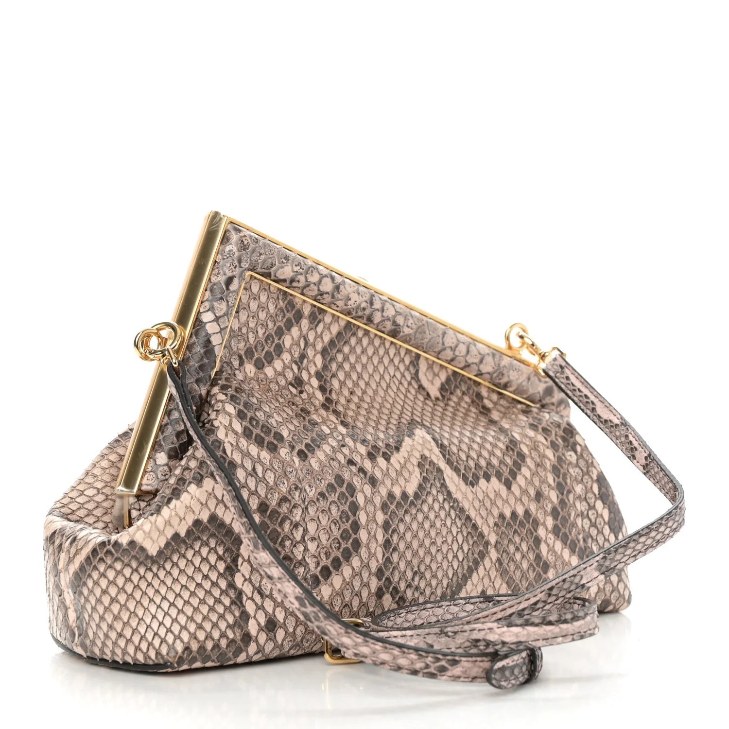 Snakeskin Small  First Light Pink