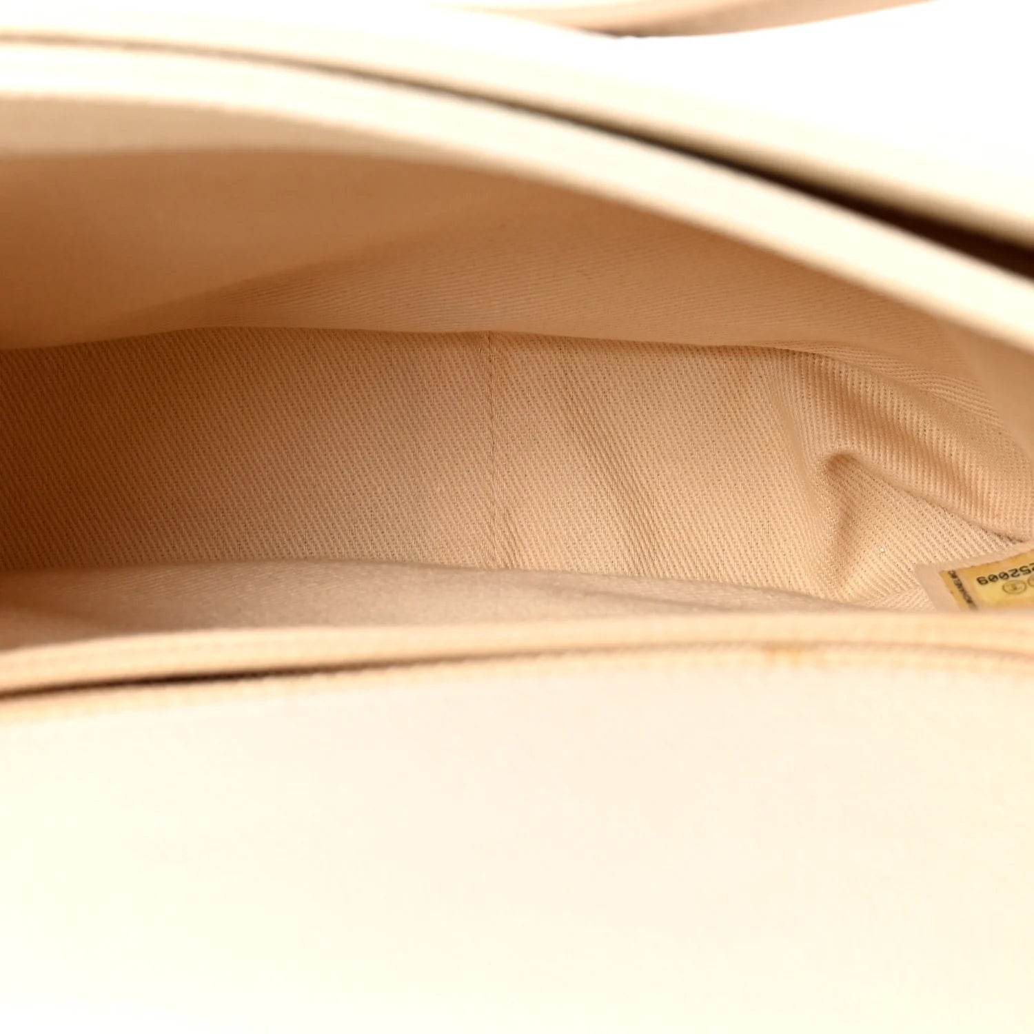 Grained Calfskin Quilted Medium Cuba Top Handle Flap Ivory