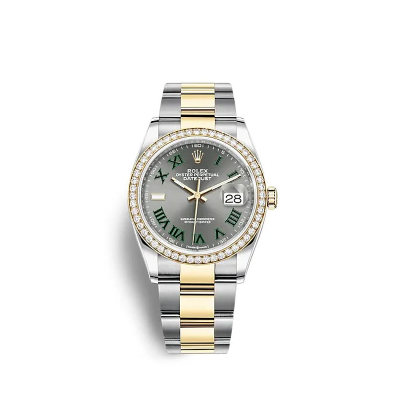 Datejust 36 Oystersteel and Yellow Gold Ref# 126283RBR-0022
