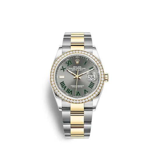 Datejust 36 Oystersteel and Yellow Gold Ref# 126283RBR-0022