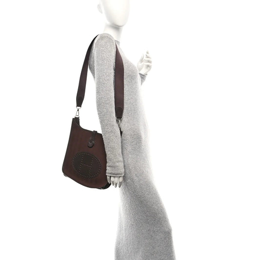 Toile Chevron Evergrain Evelyne PM Havane