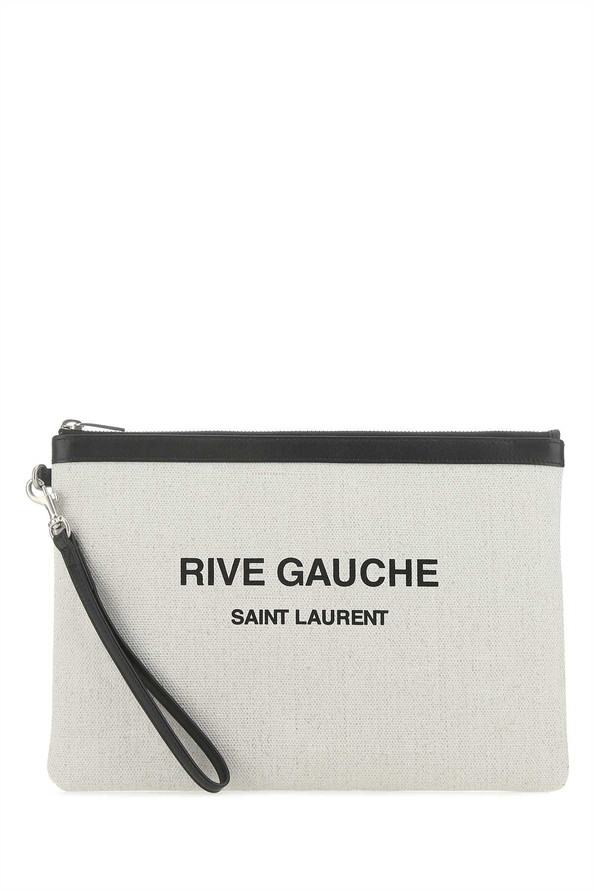 SAND CANVAS RIVE GAUCHE CLUTCH