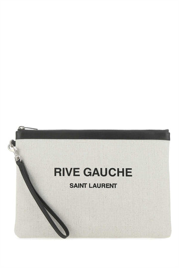 SAND CANVAS RIVE GAUCHE CLUTCH