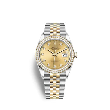 Datejust 36 Oystersteel and Yellow Gold Ref# 126283RBR-0003