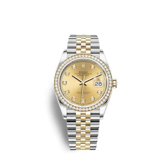 Datejust 36 Oystersteel and Yellow Gold Ref# 126283RBR-0003