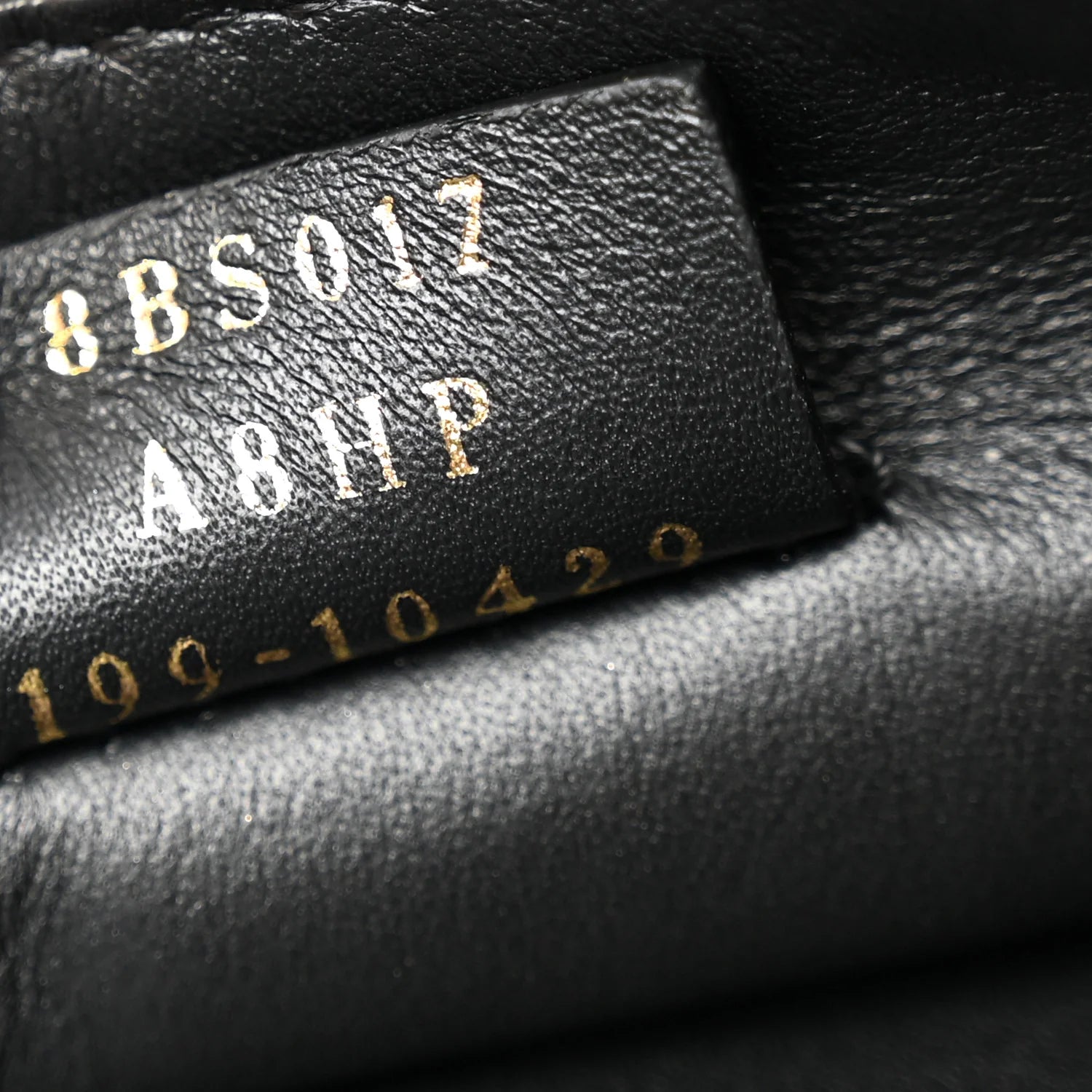 Shearling Vitello Dolce Macro FF 1974 Mini Baguette Tobacco Black